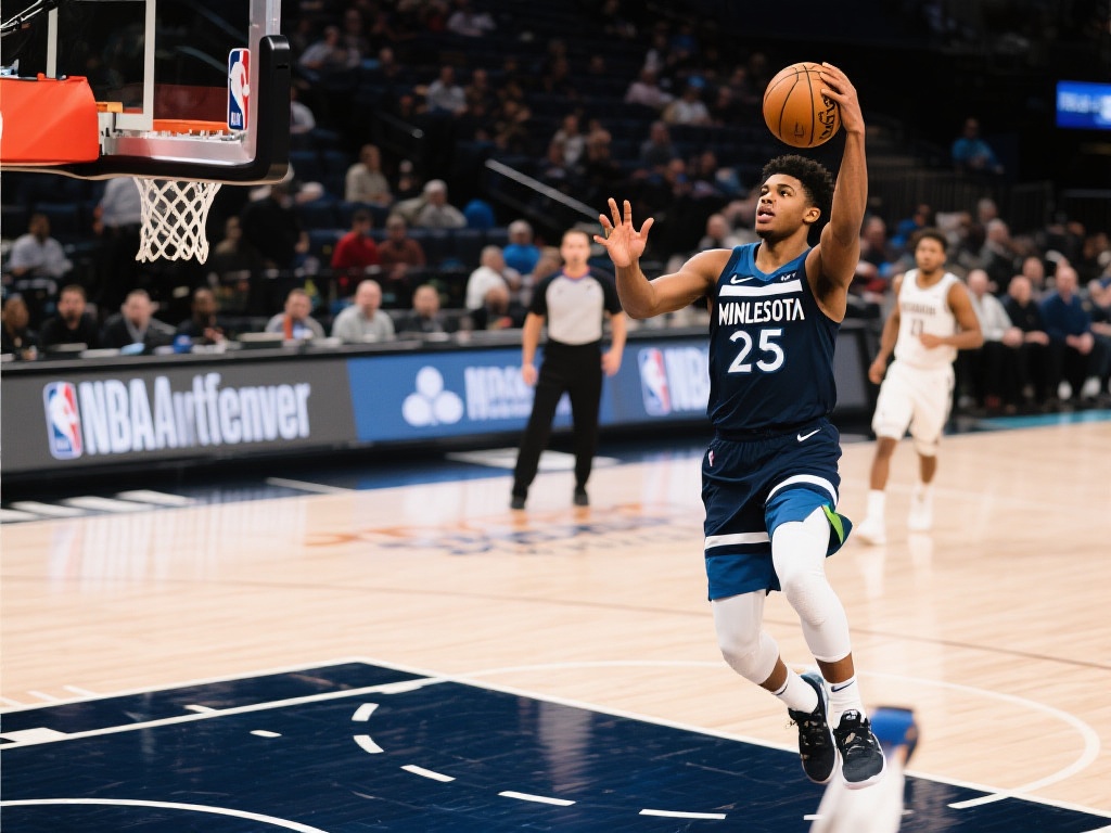 “半决赛对手悬念？森林狼晒爱德华兹训练照引热议”